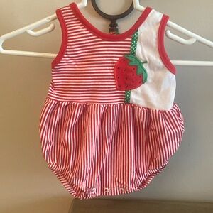 Buster Brown Vintage Bubble Romper EUC Size 12 Months